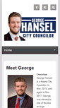 Mobile Screenshot of georgehansel.com